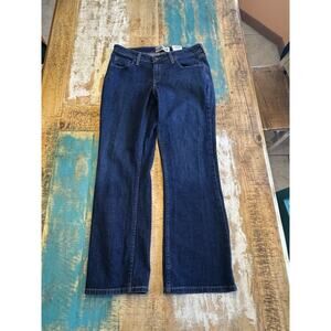 Signature by Levi Strauss Jeans Size 10 Low Rise Boot Cut Stretch Inseam 32